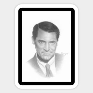 Cary Grant Sticker